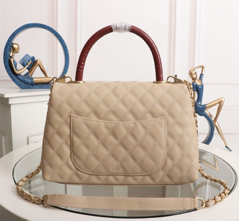 Ch**el top handle bags